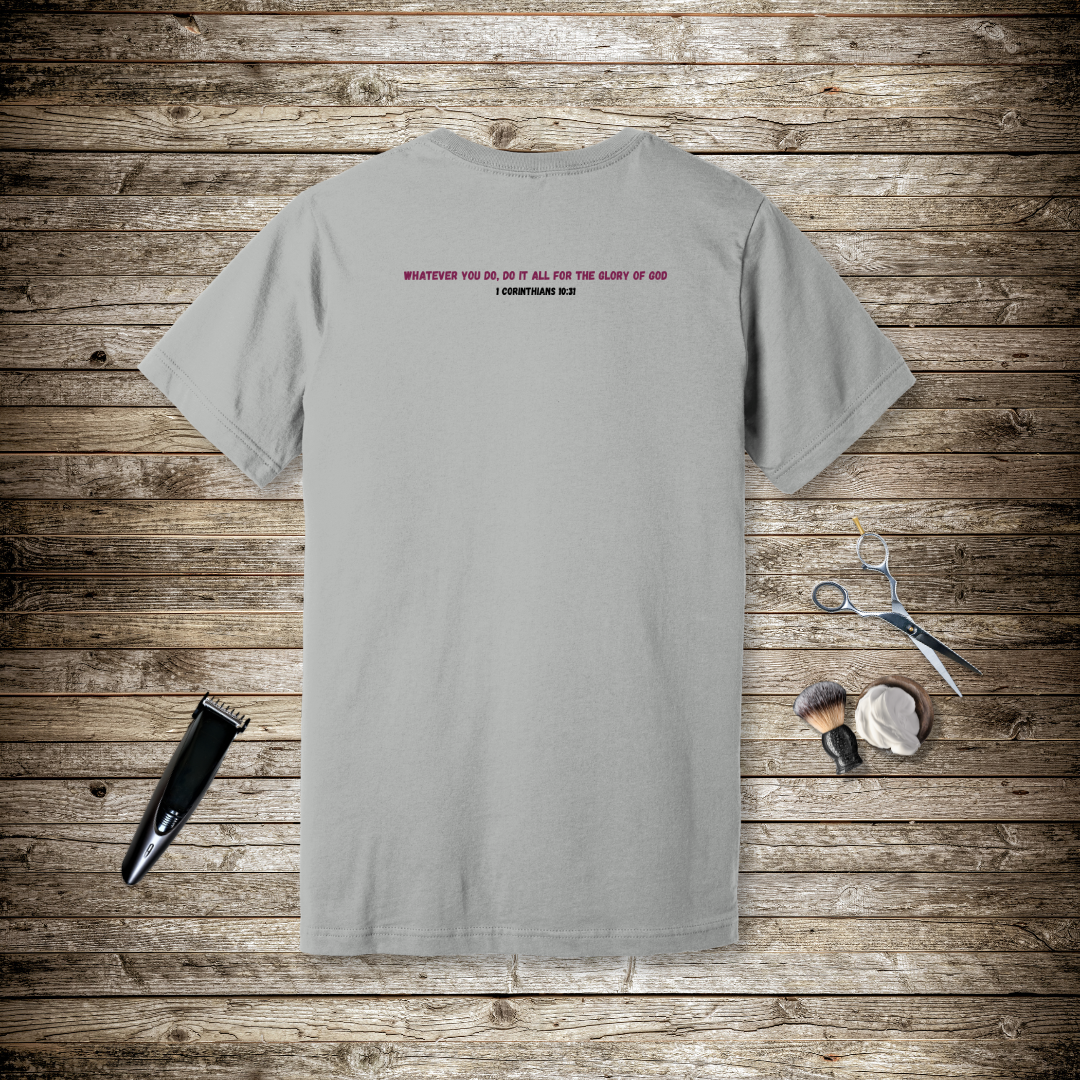 Bearded for His Glory T-Shirt | 1 Corinthians 10:31