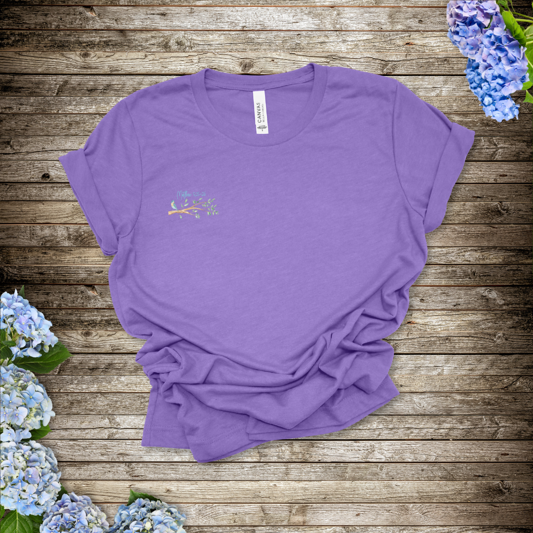 Do Not Worry Birds of the Air T-Shirt | Matthew 5:25-26 Scripture
