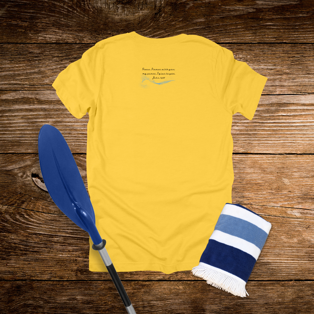 I’ve Got Peace Like a River – Christian Nature Tee | John 14:27