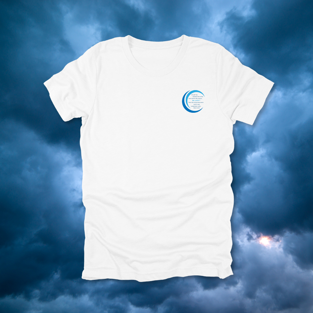 Stronger Than the Storm T-Shirt | Mark 4:39