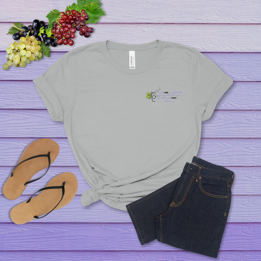 VINE Ripened – Abiding in Christ T-Shirt | John 15:5