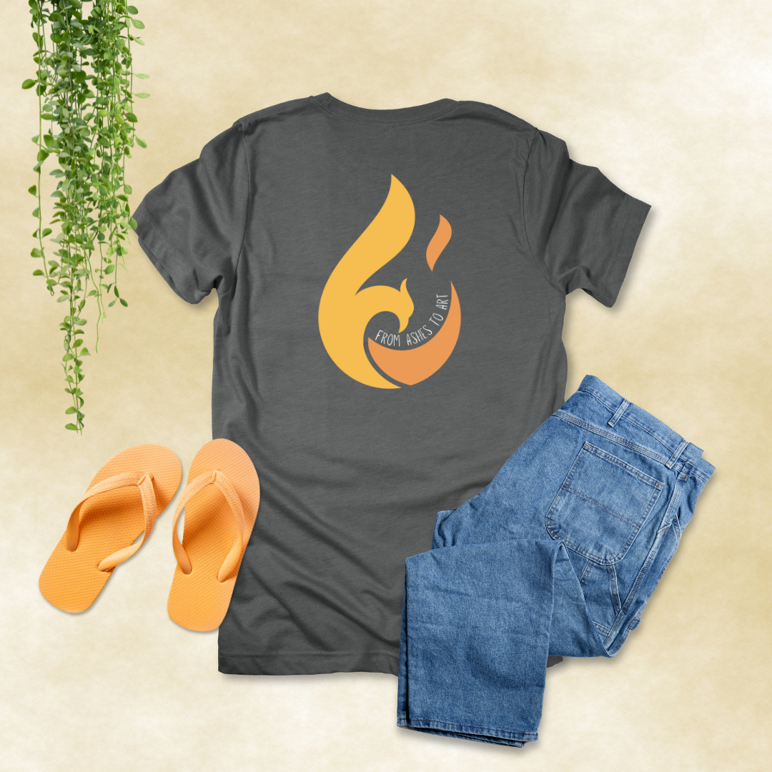 From Ashes to Art Phoenix T-Shirt | Isaiah 61:3