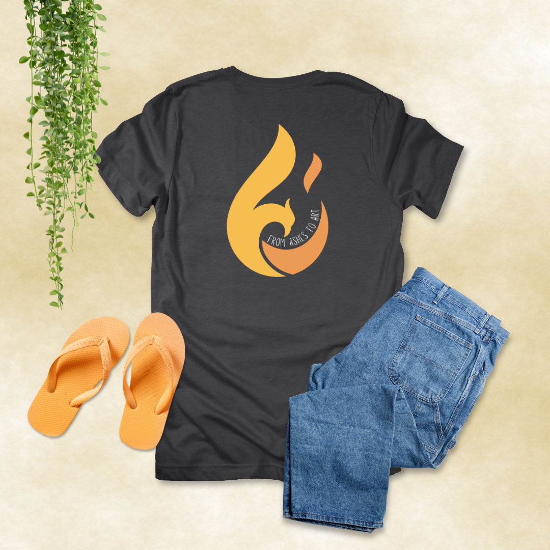 From Ashes to Art Phoenix T-Shirt | Isaiah 61:3