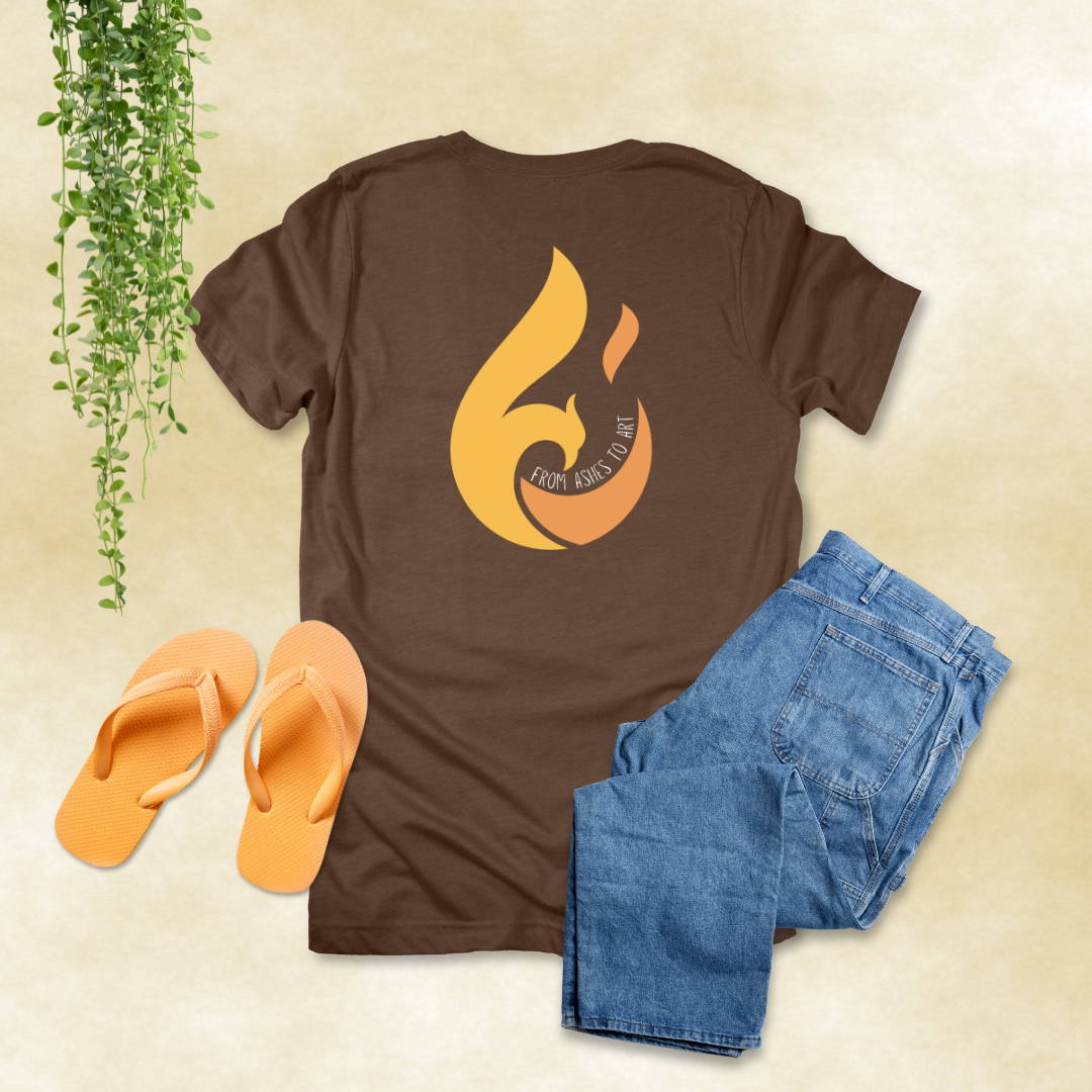 From Ashes to Art Phoenix T-Shirt | Isaiah 61:3