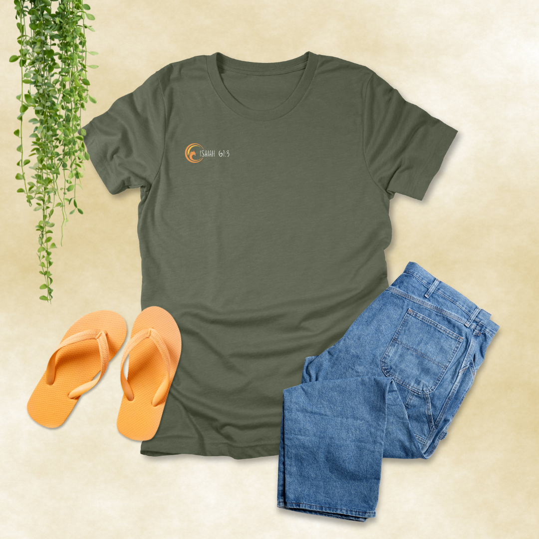 From Ashes to Art Phoenix T-Shirt | Isaiah 61:3