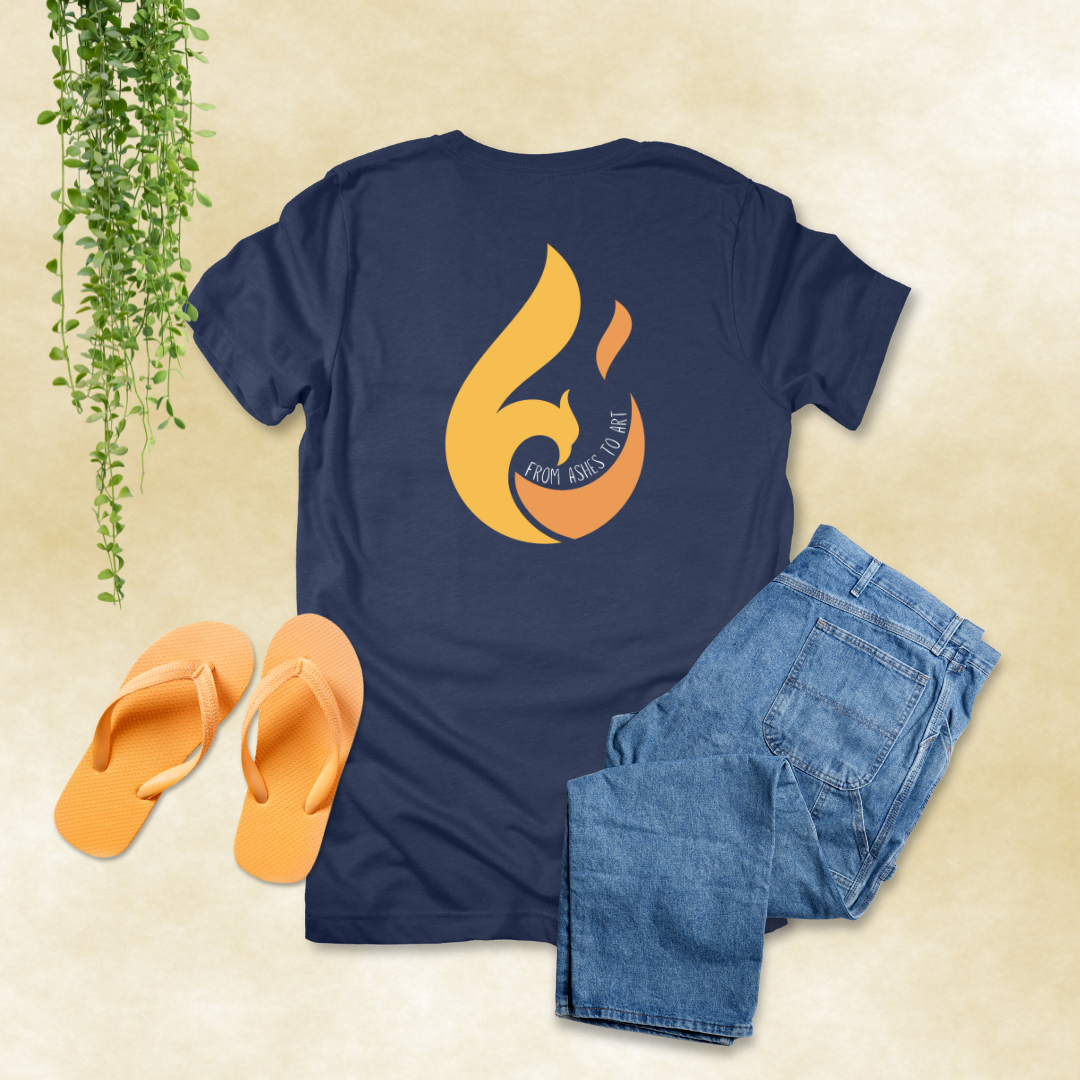 From Ashes to Art Phoenix T-Shirt | Isaiah 61:3