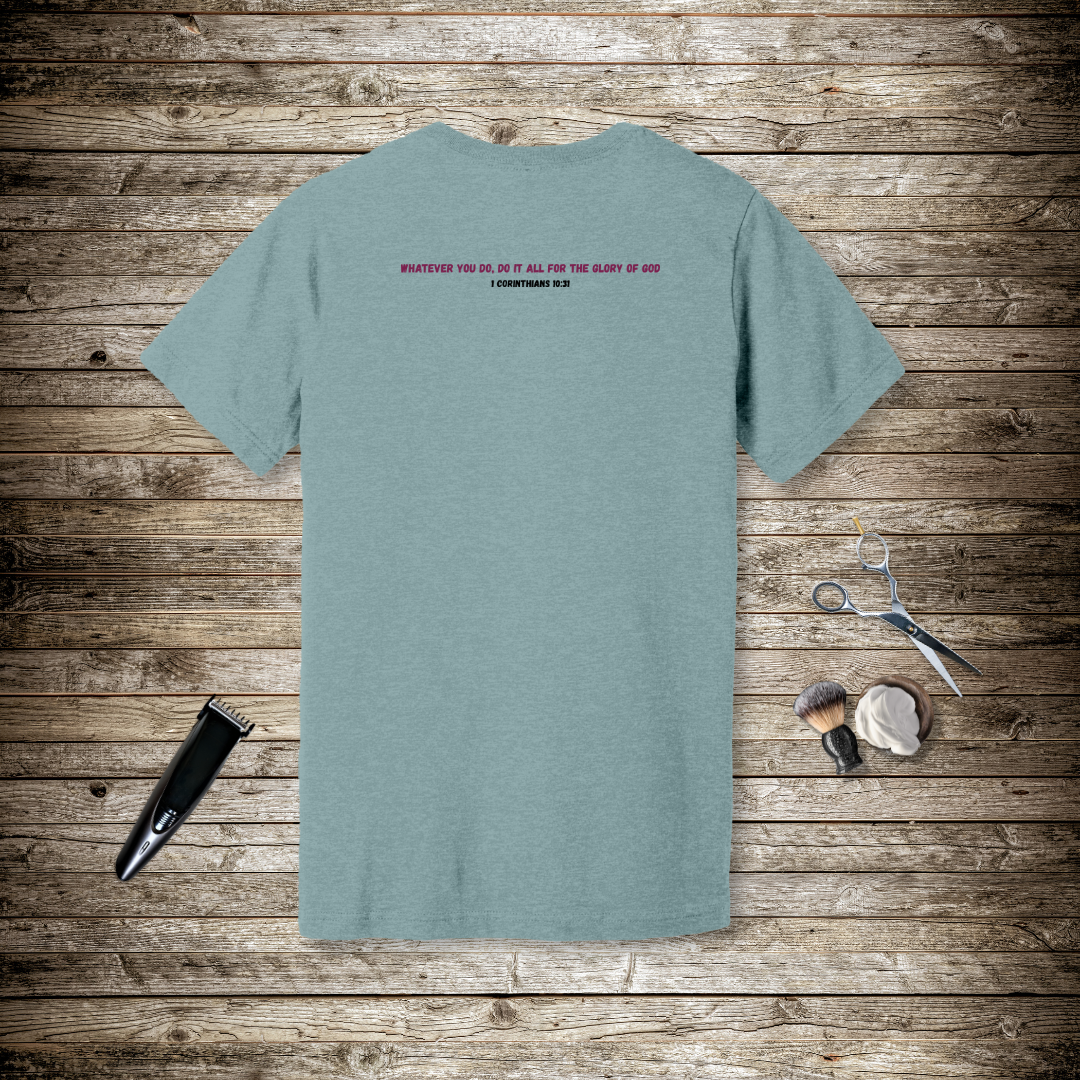 Bearded for His Glory T-Shirt | 1 Corinthians 10:31
