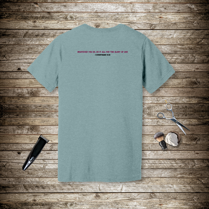 Bearded for His Glory T-Shirt | 1 Corinthians 10:31