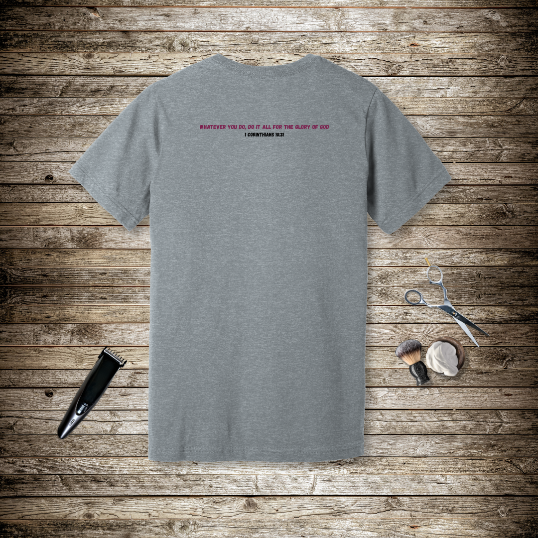 Bearded for His Glory T-Shirt | 1 Corinthians 10:31