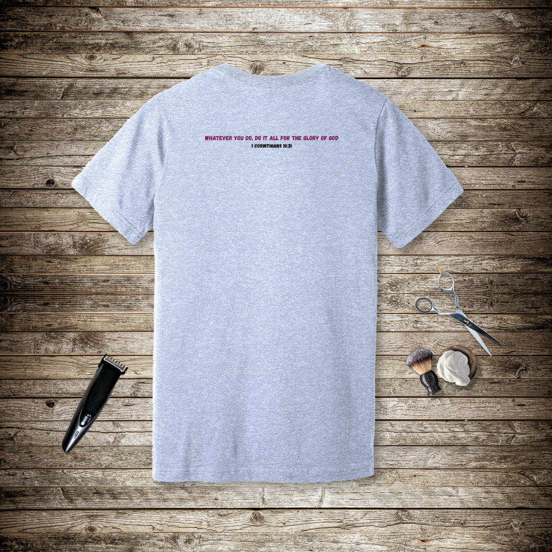 Bearded for His Glory T-Shirt | 1 Corinthians 10:31