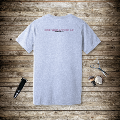 Bearded for His Glory T-Shirt | 1 Corinthians 10:31