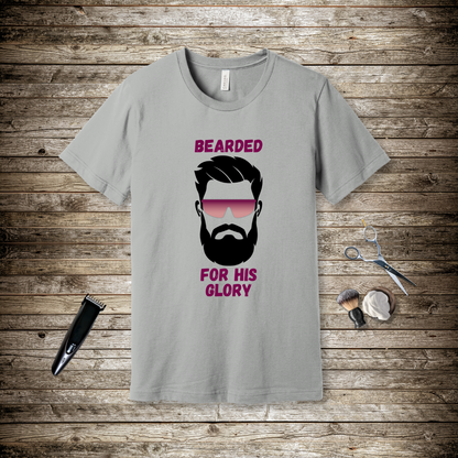 Bearded for His Glory T-Shirt | 1 Corinthians 10:31