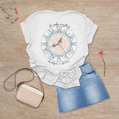 He Makes Everything Beautiful – Mandala T-Shirt | Ecclesiastes 3:11