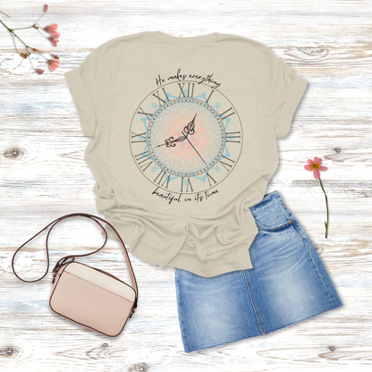 He Makes Everything Beautiful – Mandala T-Shirt | Ecclesiastes 3:11