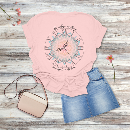 He Makes Everything Beautiful – Mandala T-Shirt | Ecclesiastes 3:11