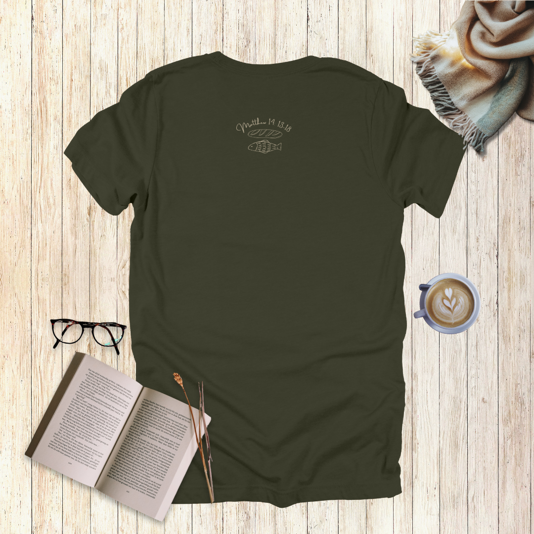 Bring What You’ve Got – Loaves & Fishes T-Shirt | Matthew 14:13–18