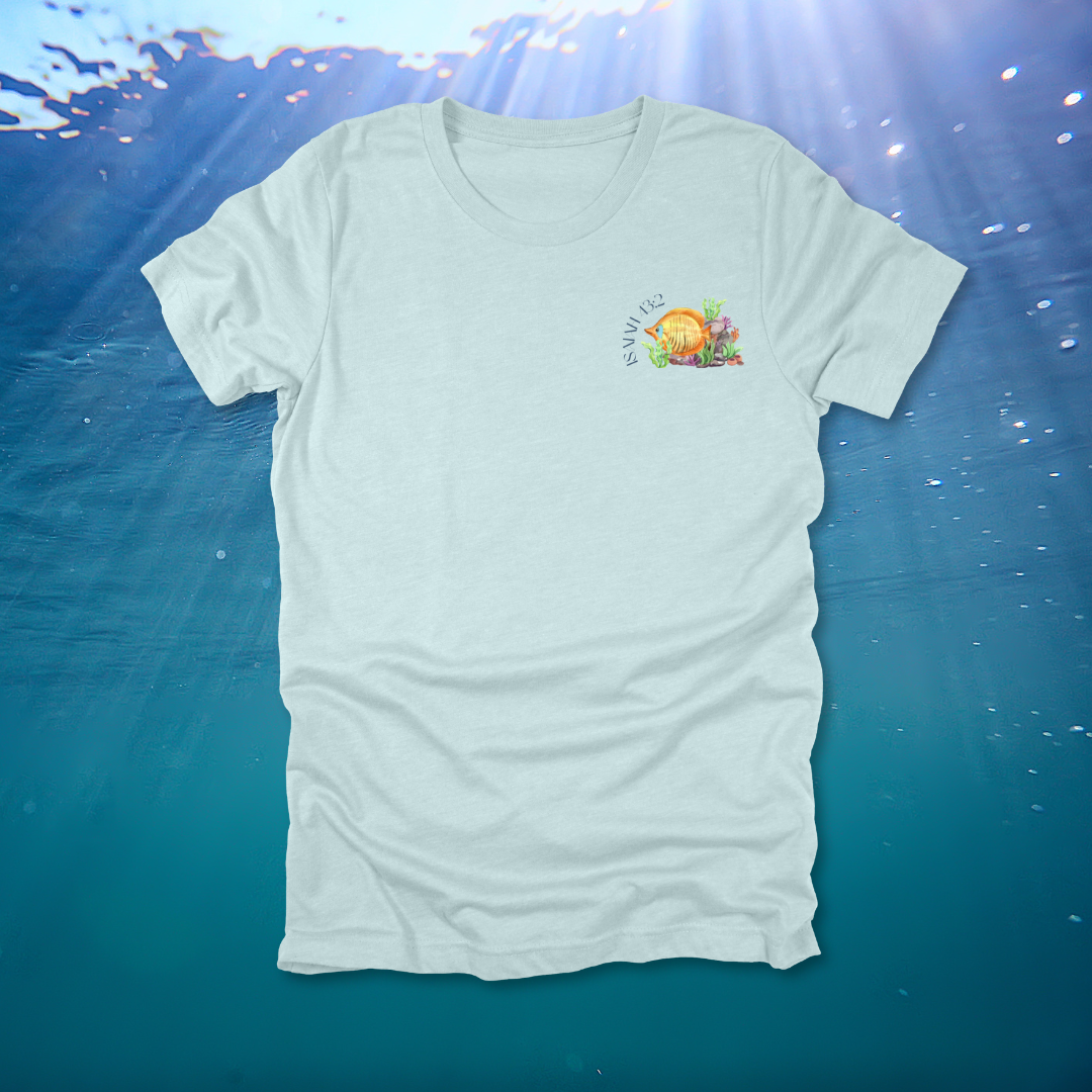 Deep Waters Ocean T-Shirt | Isaiah 43:2