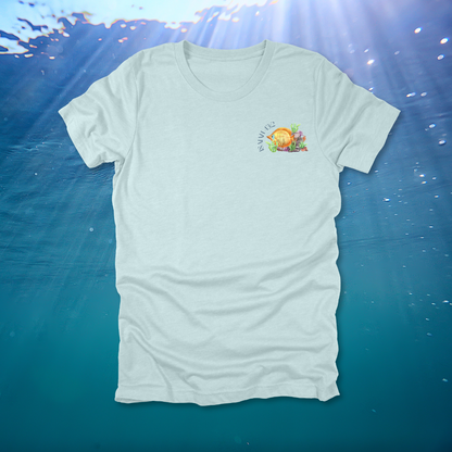 Deep Waters Ocean T-Shirt | Isaiah 43:2