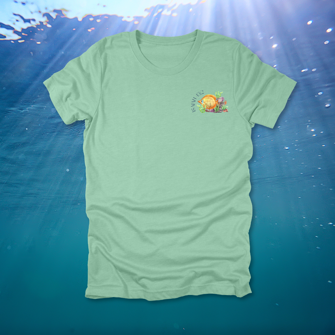 Deep Waters Ocean T-Shirt | Isaiah 43:2
