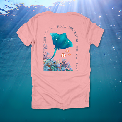 Deep Waters Ocean T-Shirt | Isaiah 43:2