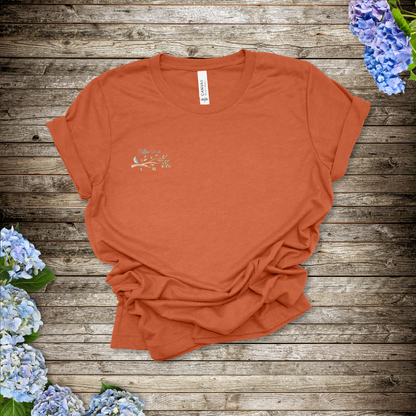 Do Not Worry Birds of the Air T-Shirt | Matthew 5:25-26 Scripture