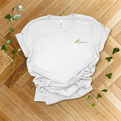 Unshakable Love Dragonfly T-Shirt | Romans 8:38-39