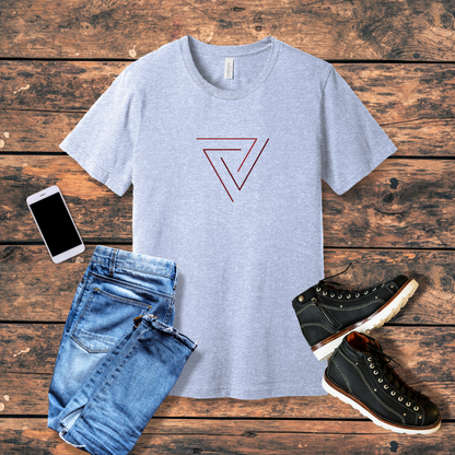 Great Commission Trinity T-Shirt Red | Matthew 28:19