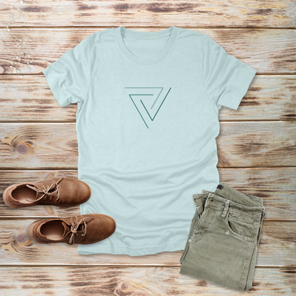 Great Commission Trinity T-Shirt Teal | Matthew 28:19