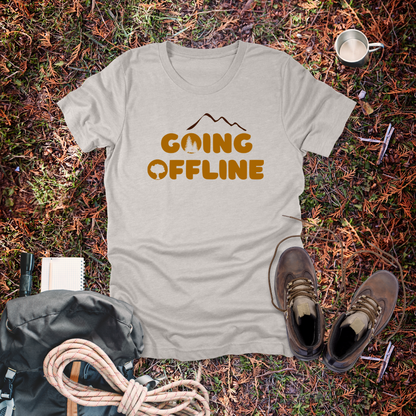 Going Offline Nature T-Shirt | Psalm 46:10