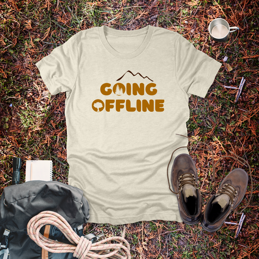 Going Offline Nature T-Shirt | Psalm 46:10
