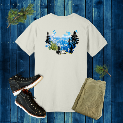 Walk on the Heights Mountain T-Shirt | Habakkuk 3:19