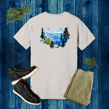 Walk on the Heights Mountain T-Shirt | Habakkuk 3:19