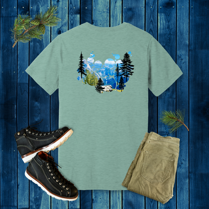 Walk on the Heights Mountain T-Shirt | Habakkuk 3:19