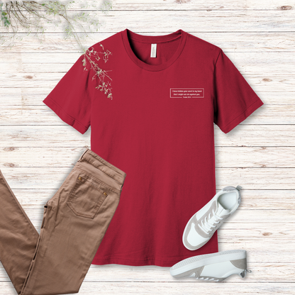 Hidden in My Heart T-Shirt | Psalm 119:11