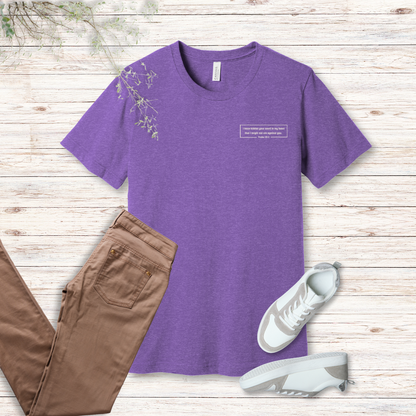 Hidden in My Heart T-Shirt | Psalm 119:11