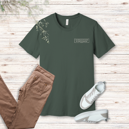 Hidden in My Heart T-Shirt | Psalm 119:11