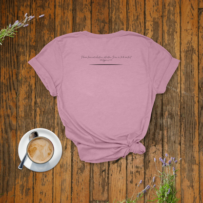 It Is Well With My Soul Mountains T-Shirt | Philippians 4:11