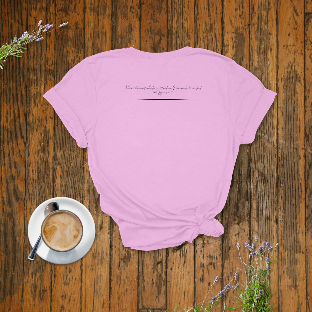 It Is Well With My Soul Mountains T-Shirt | Philippians 4:11