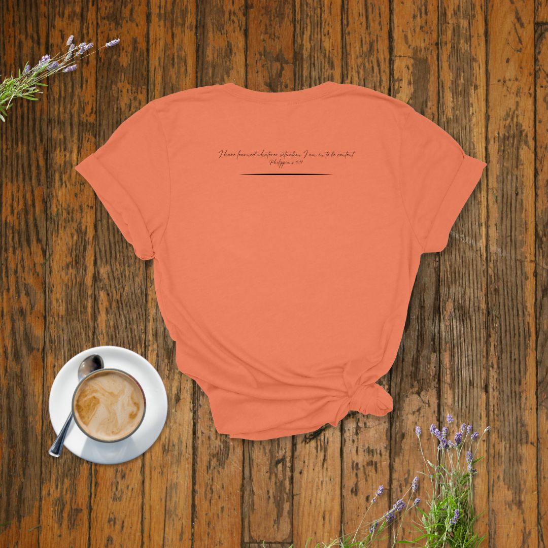 It Is Well With My Soul Mountains T-Shirt | Philippians 4:11