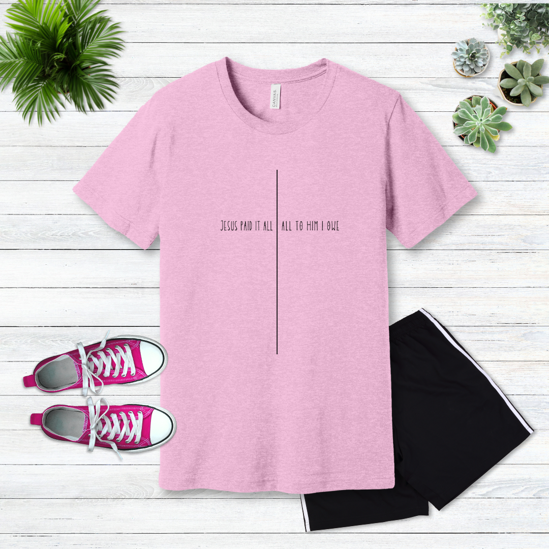 Jesus Paid It All T-Shirt | Galatians 2:20