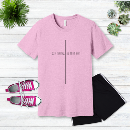 Jesus Paid It All T-Shirt | Galatians 2:20