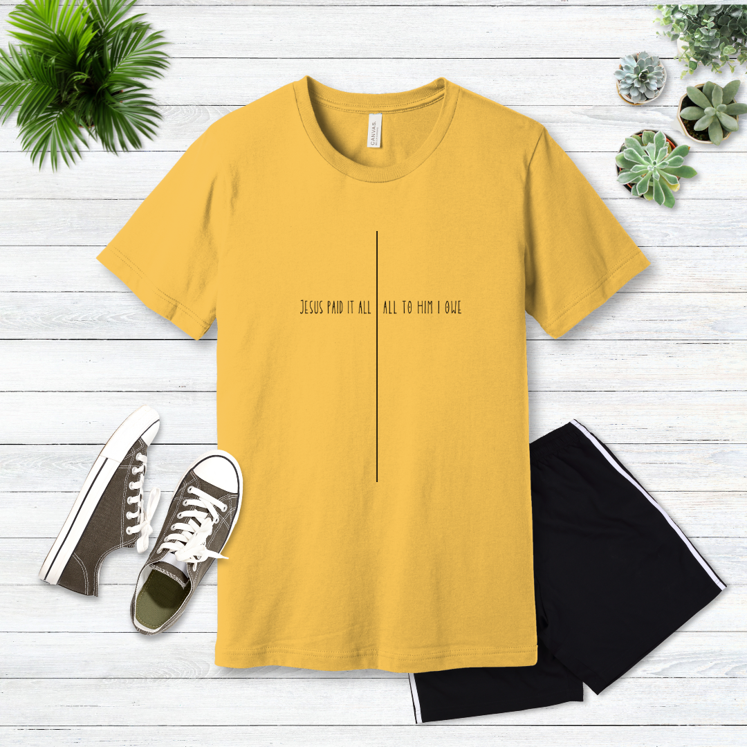 Jesus Paid It All T-Shirt | Galatians 2:20