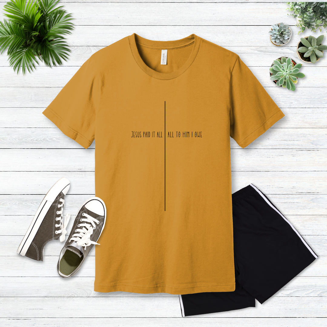 Jesus Paid It All T-Shirt | Galatians 2:20