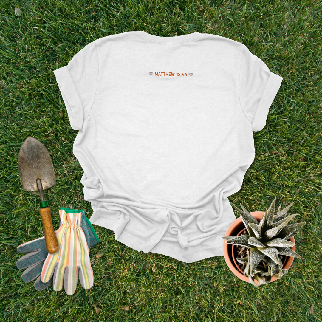 Joy Mining Digging Jesus T-Shirt | Matthew 13:44