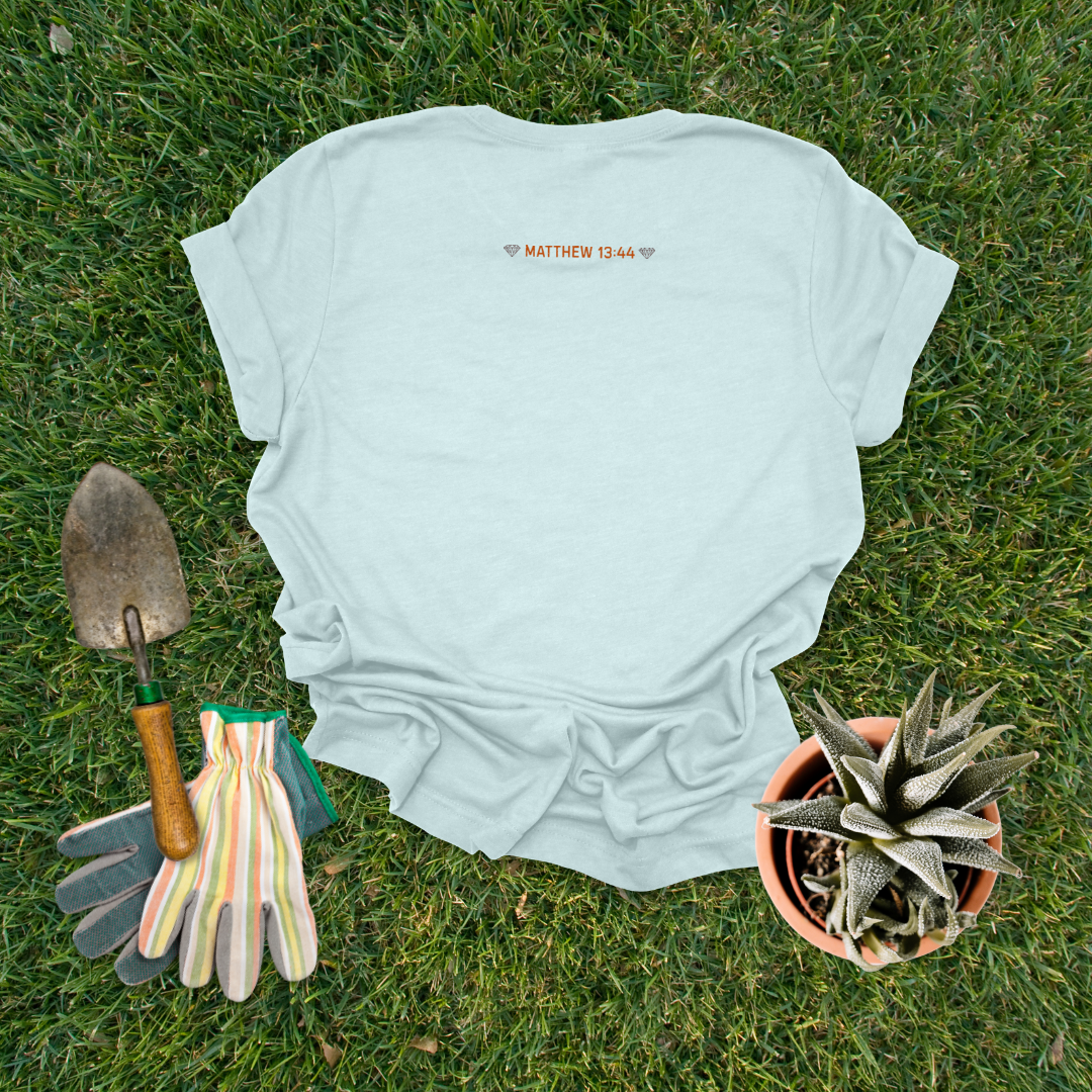 Joy Mining Digging Jesus T-Shirt | Matthew 13:44