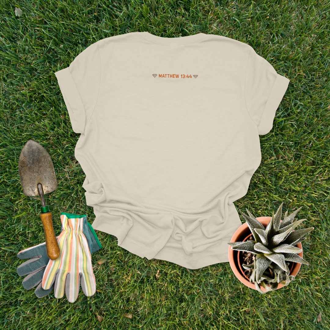 Joy Mining Digging Jesus T-Shirt | Matthew 13:44