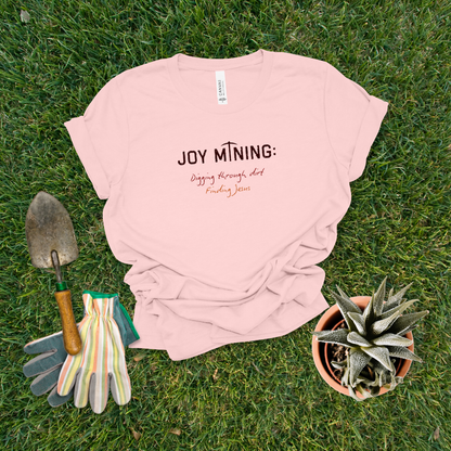 Joy Mining Digging Jesus T-Shirt | Matthew 13:44