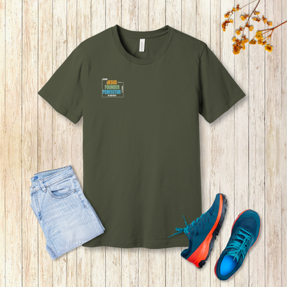 Keep Looking Up T-Shirt | Hebrews 12:2