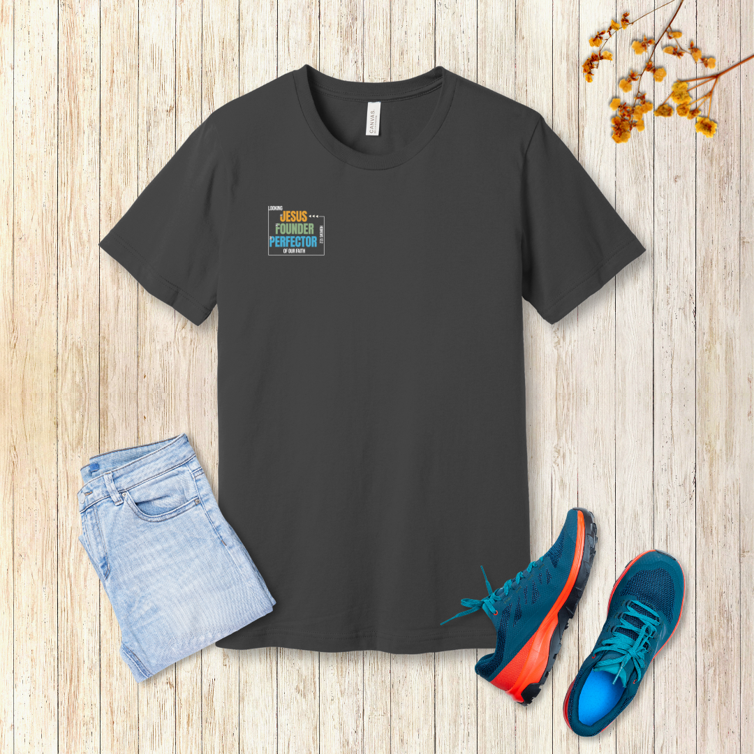 Keep Looking Up T-Shirt | Hebrews 12:2