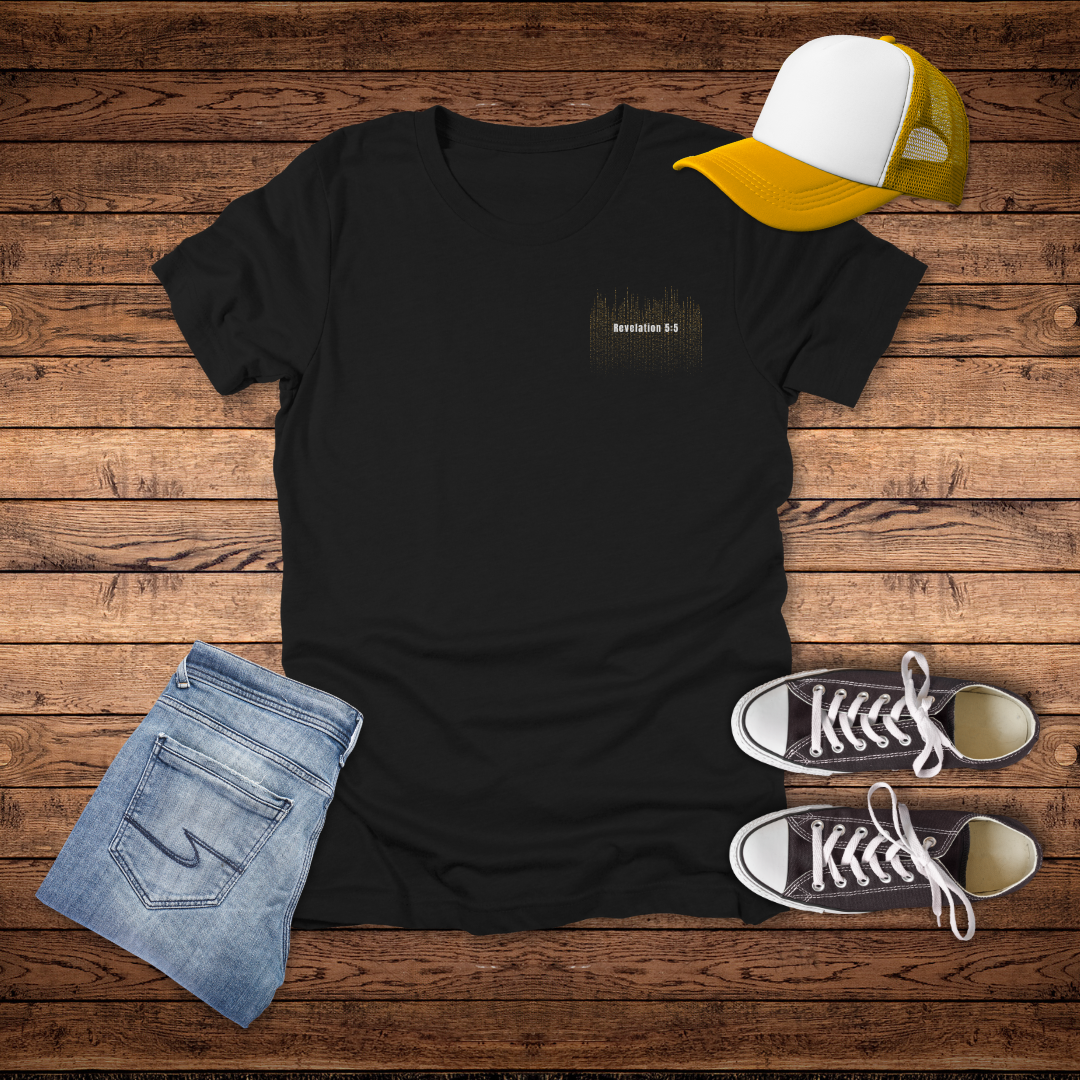 Lion of Judah Black T-Shirt | Revelation 5:5